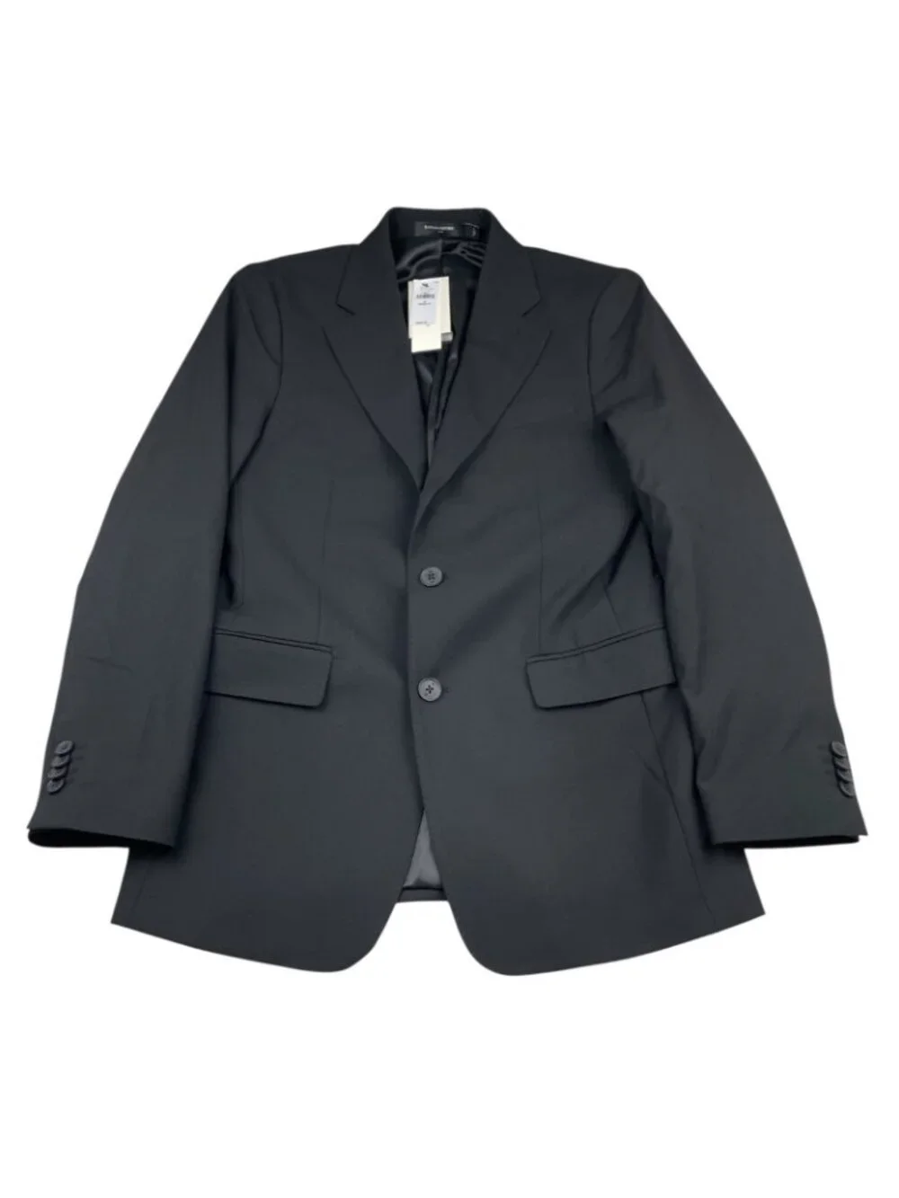 NEW Banana Republic Men’s Performance Tailored Fit 2-Button Blazer Black • 36R